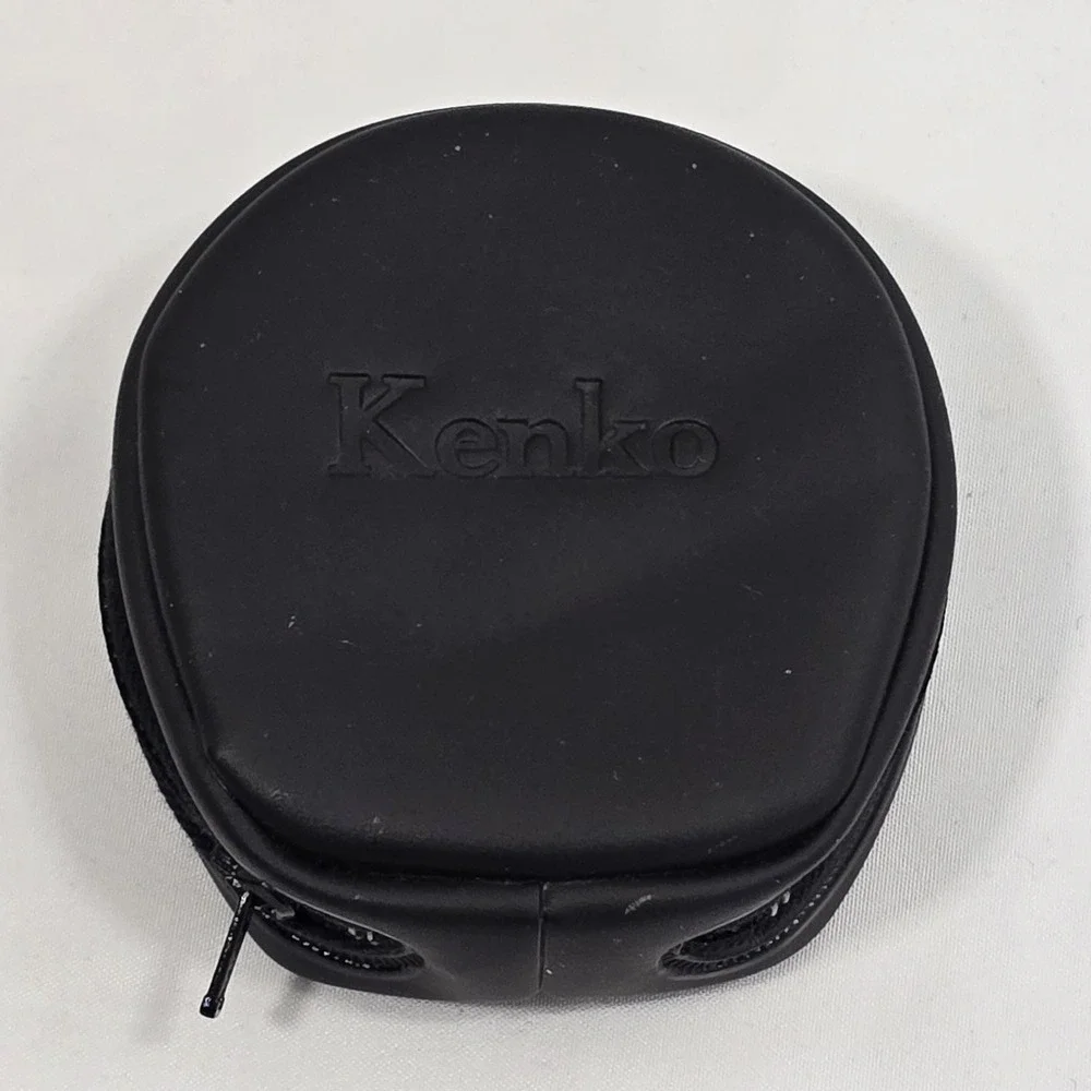Kenko‎ Black Vinyl Soft Sided Zip Lens Storage Case